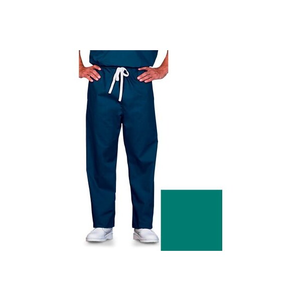 Superior Surgical Manufacturing Unisex Scrub Pants, Reversible, Jade, L 896L - main
